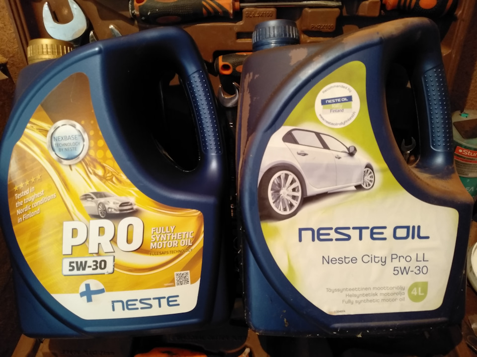 Заміна мастила Neste pro 5W30 (Neste city pro LL) 3