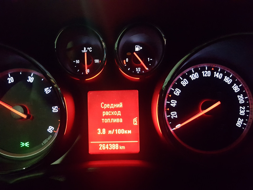 3.8 л/100 км :) 1