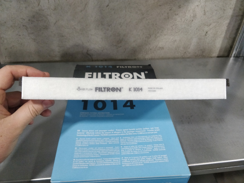 Огляд фільтра салону Filtron K1014 1