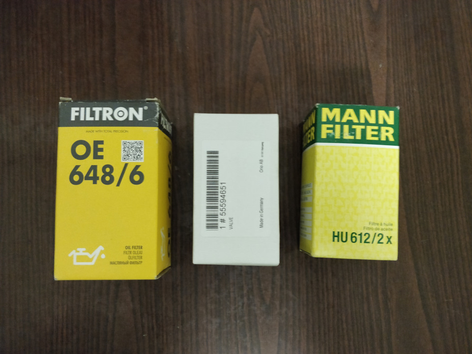 Порівняння масляних фільтрів Filtron, Mann, GM (Hengst) 1