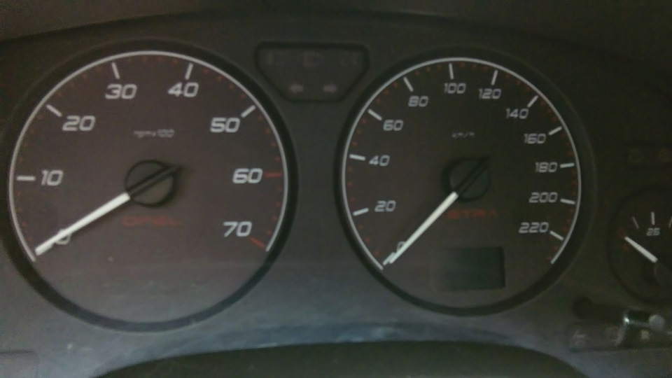 Тюнінг шкал приладової панелі OPEL ASTRA G 2