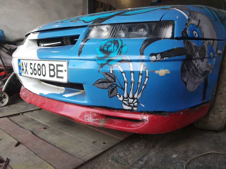 Встановлення губ на Opel Calibra 4