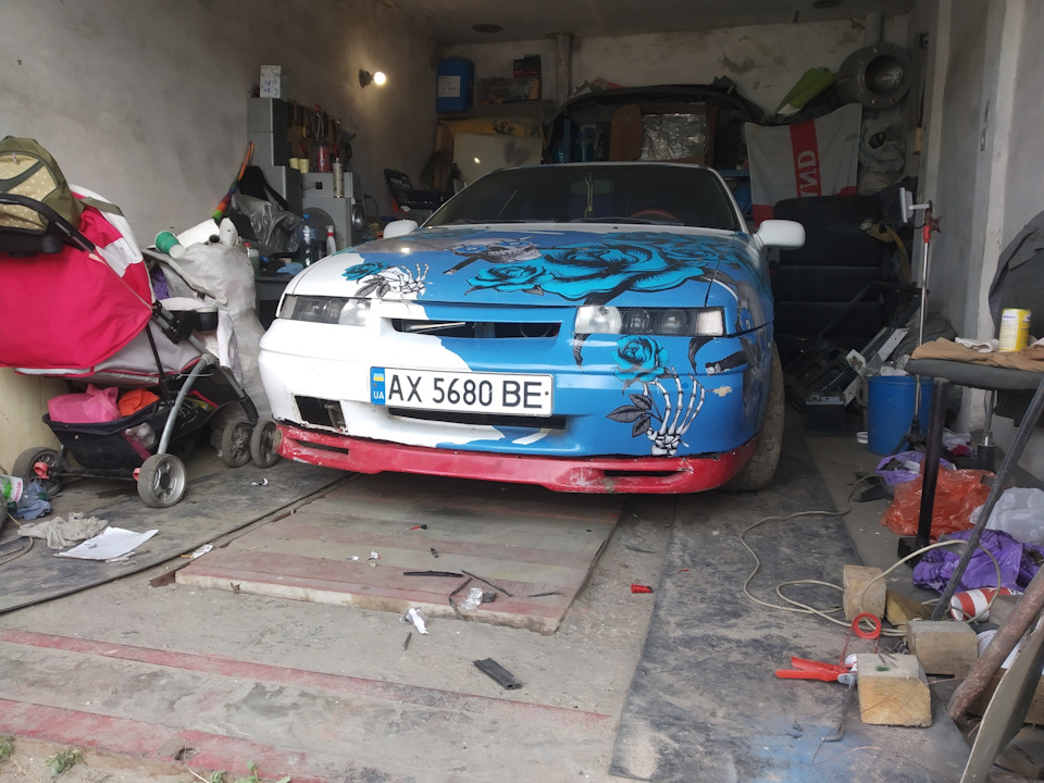 Встановлення губ на Opel Calibra 3