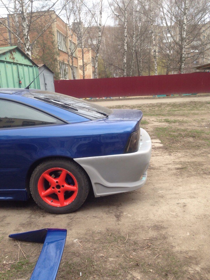 Прикладка заднього бампера 1