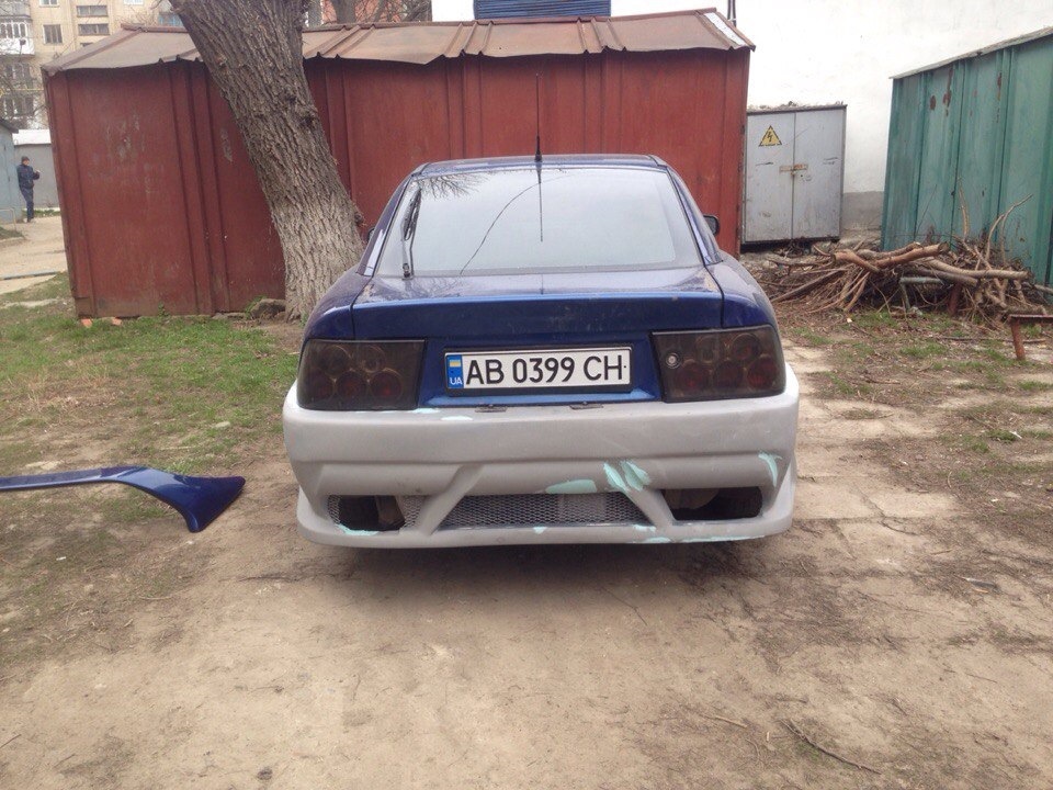 Прикладка заднього бампера 3