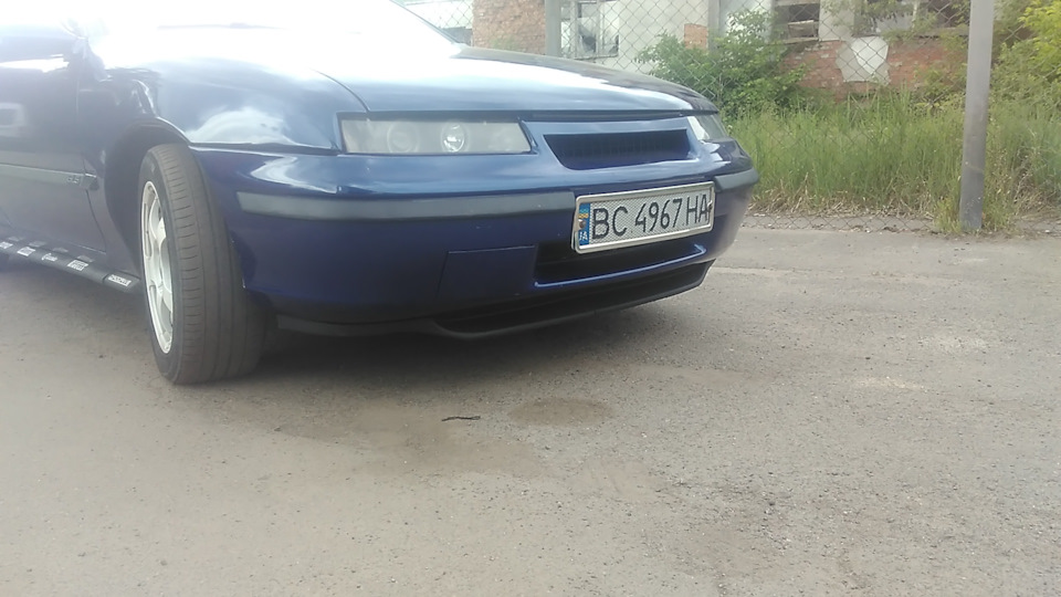 Губа на стік бампер Calibra 5