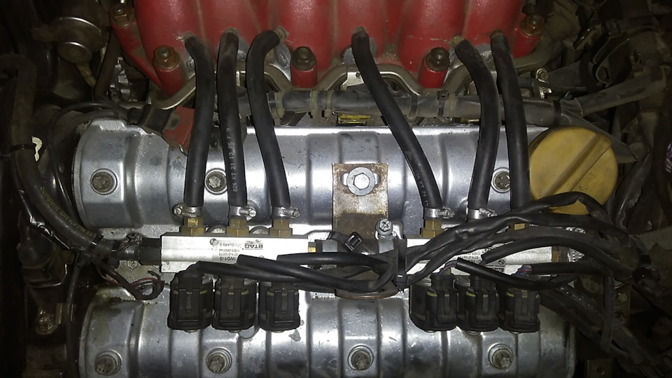 Установка ГБО Stag 4+ на C25xe 2