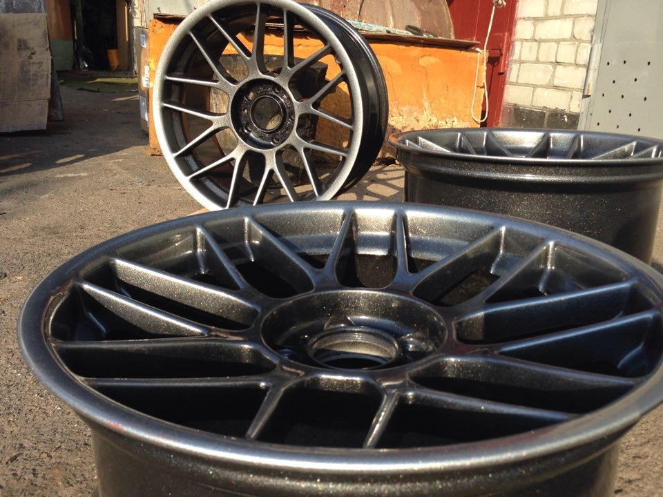 18 BBS RC 301 8.5+10J пофарбовано в порошок! 1