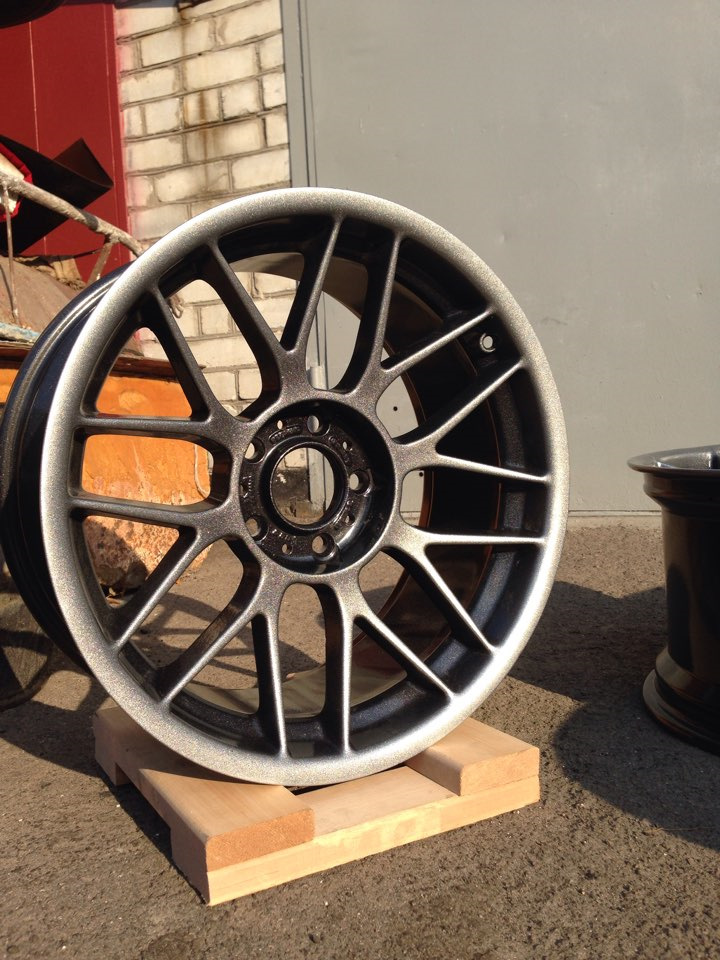 18 BBS RC 301 8.5+10J пофарбовано в порошок! 3
