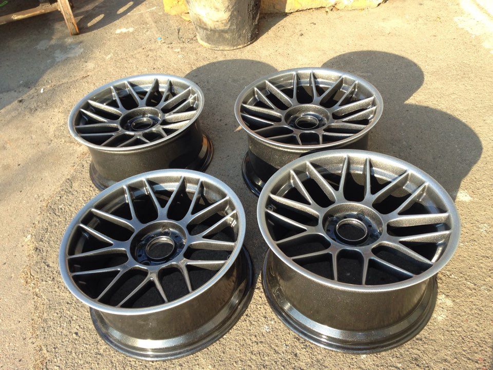 18 BBS RC 301 8.5+10J пофарбовано в порошок! 4