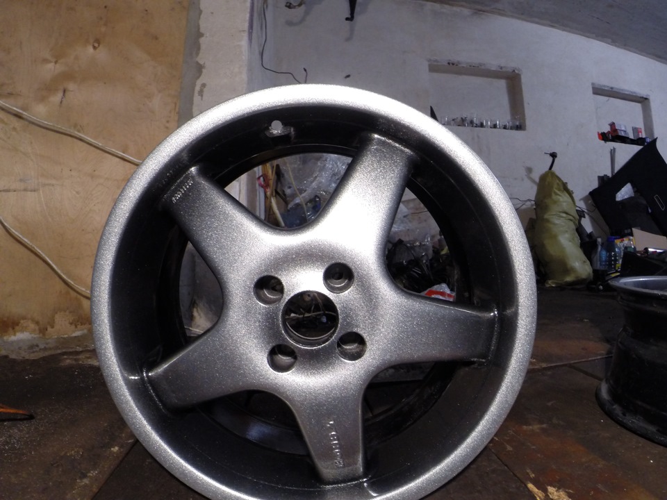 BORBET E, 4*100, R17, ET 35, 8J - пофарбував у порошок і продаю! 2