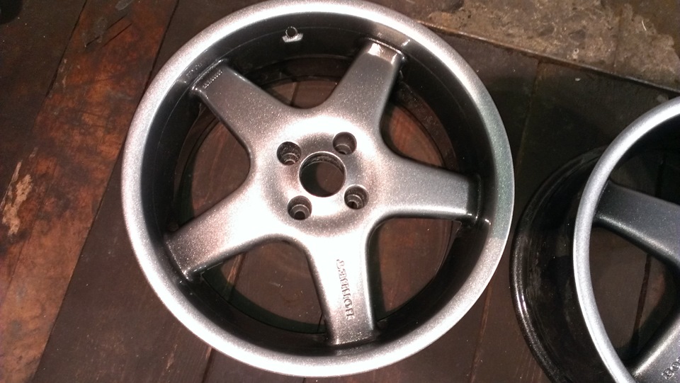 BORBET E, 4*100, R17, ET 35, 8J - пофарбував у порошок і продаю! 4