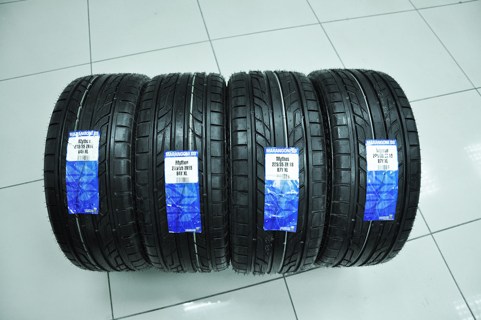Купив нові шини Marangoni Mythos R18 215/35 + 225/35 2