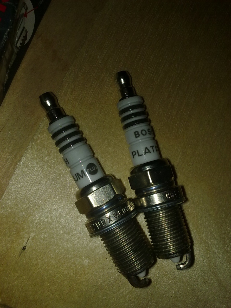 Свічки bosch platinum plus 2