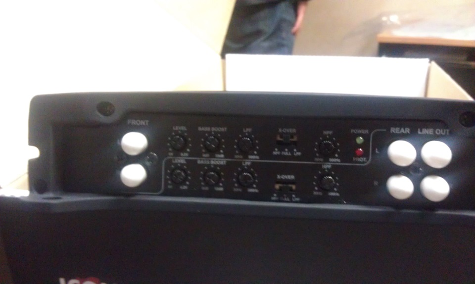 Підсилювач Icon APR-4075 Black 5