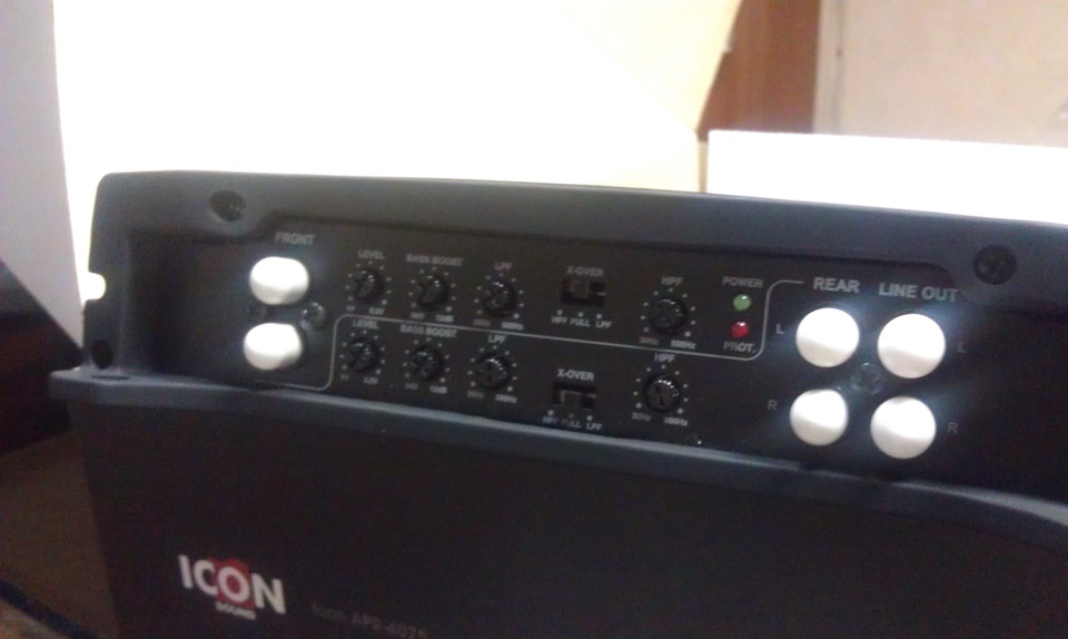 Підсилювач Icon APR-4075 Black 4