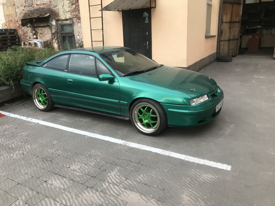 Opel calibra last edition front bumper done. Або закінчений вигляд 3