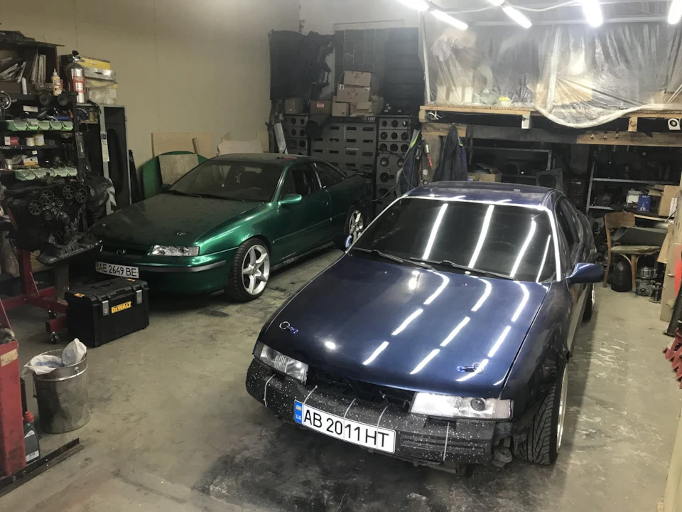 Перебір гальмівних супортів на opel calibra v6