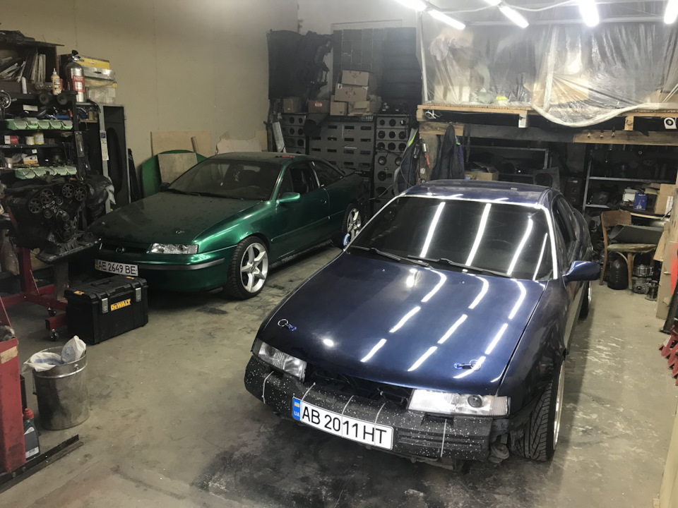 Перебір гальмівних супортів на opel calibra v6 1