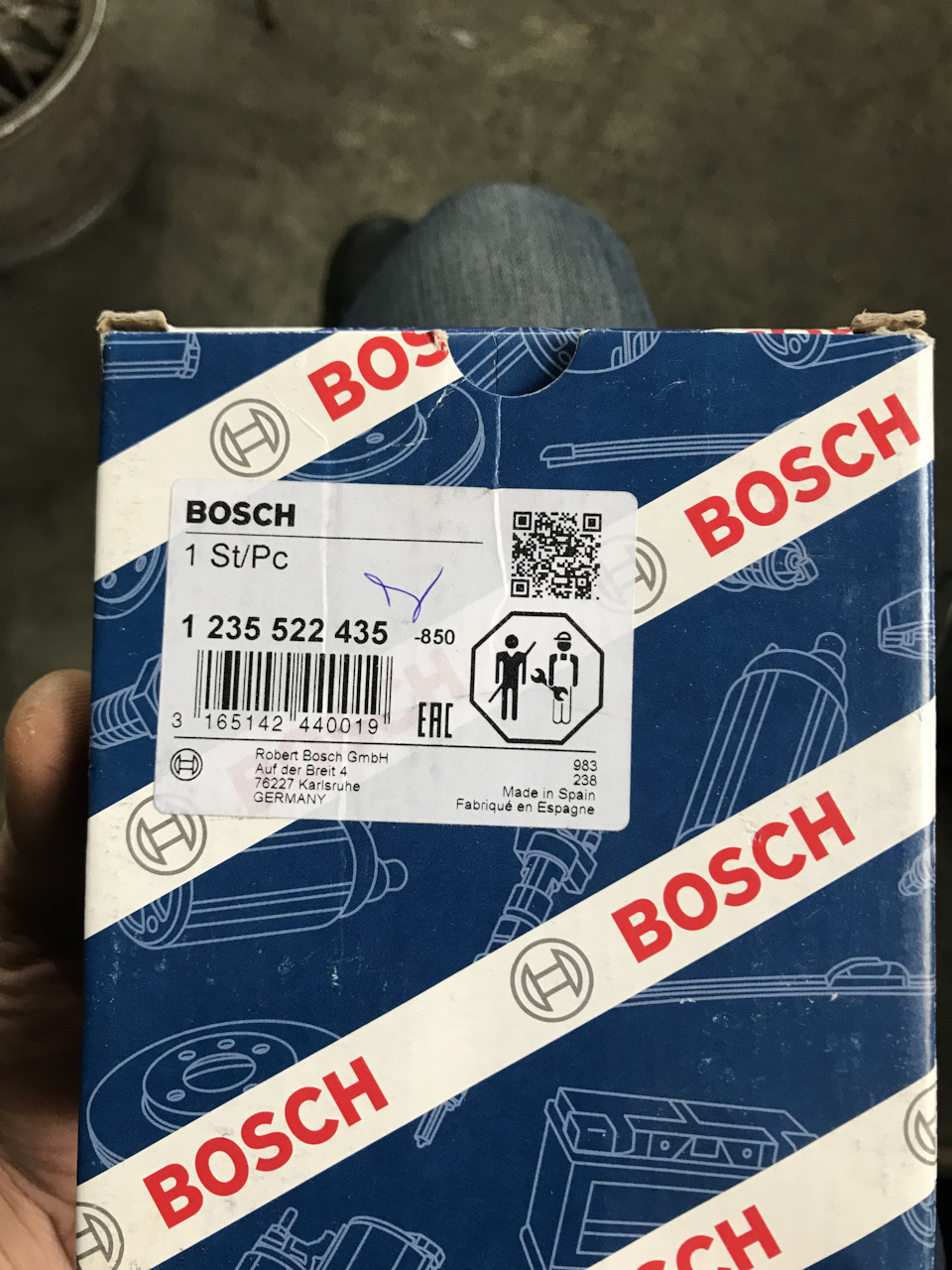 Приїхали довгоочікувані зап частини. Його величність bosch. 1