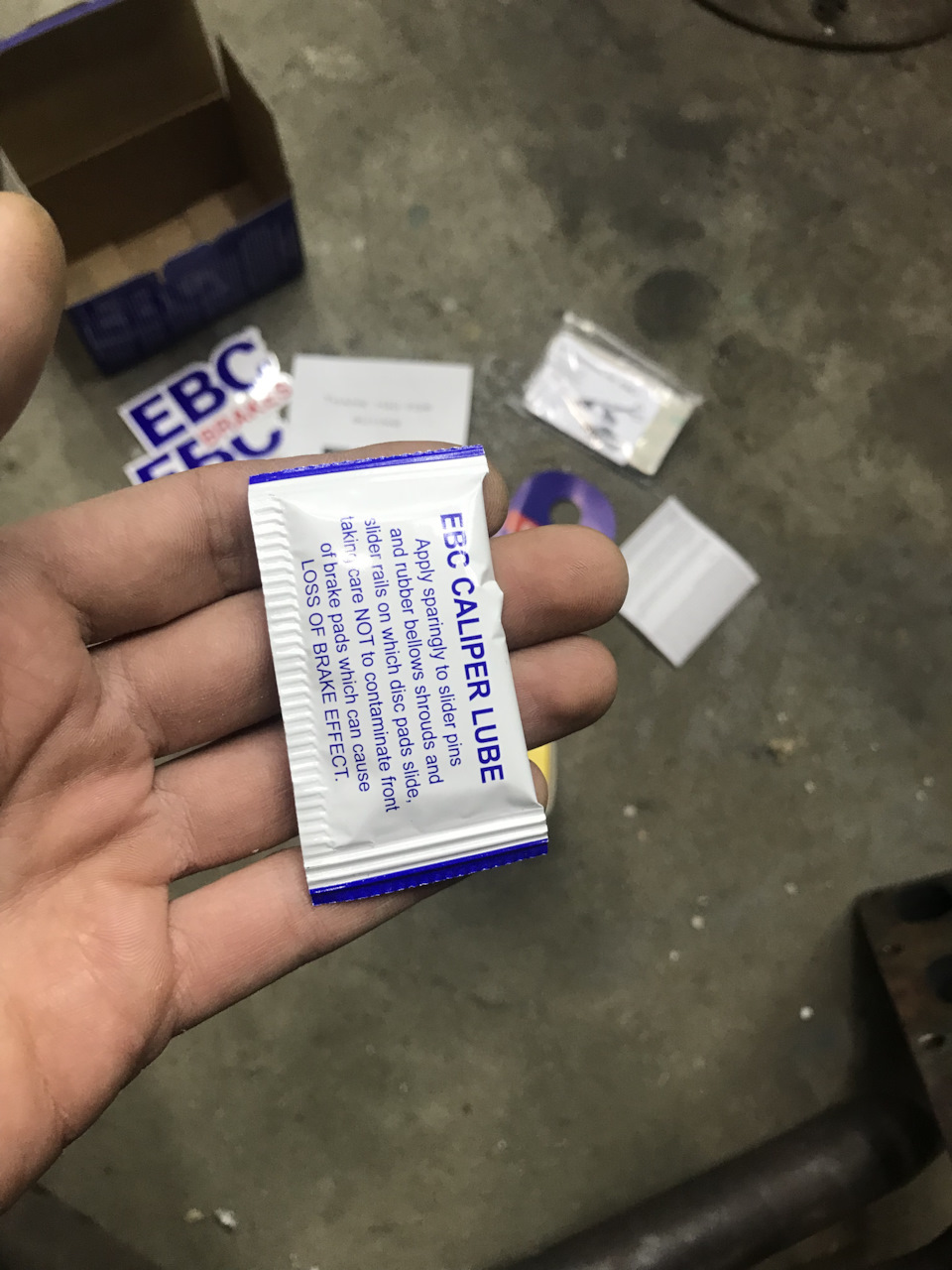Приїхали свіжі колодочки на задні гальмівні диски Ebc yellow staff. 5