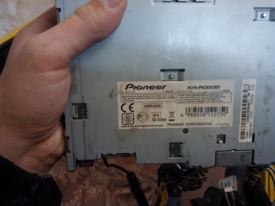 Нова голова) AVH-P6300BT 4