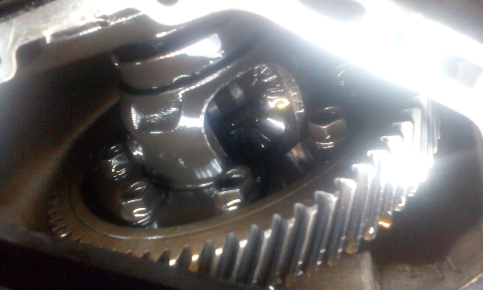 Заміна мастила КПП 5
