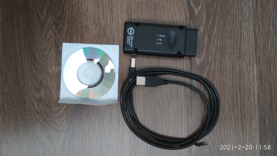 Op-Com v 1.70 під'їхав кабель. 2