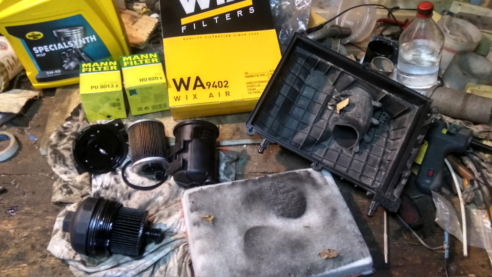 Заміна фільтрів та масла 8 1