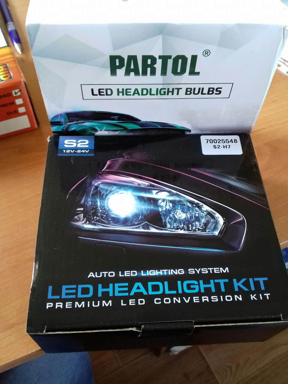 Ближнє світло LED Н7 4