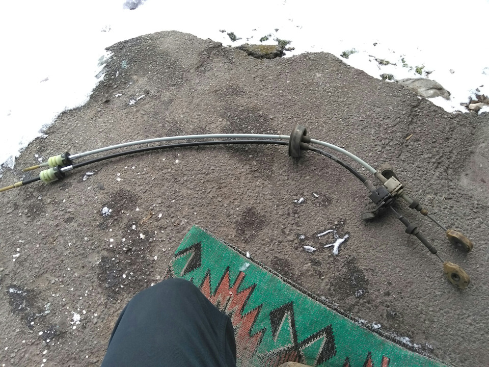 Троси кпп 1.7 CDTI, коробка F23. 1