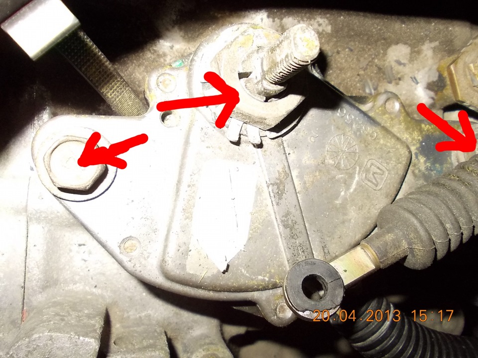 Ремонт селектора вибору передач АКПП, не горить задній хід. 3