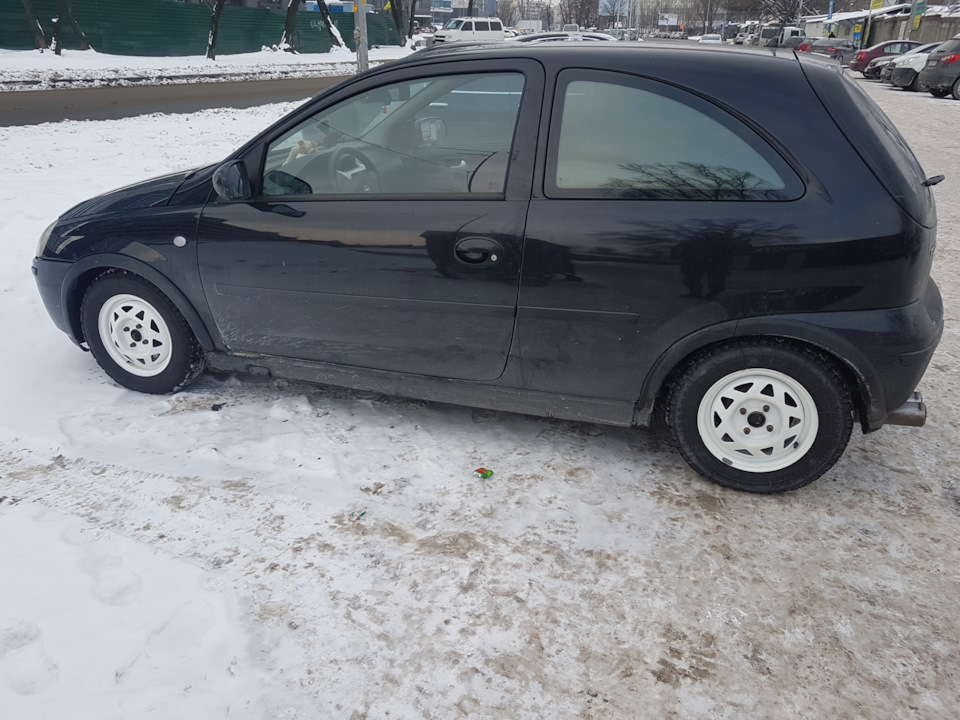 Нові колеса для зими, штампування з Opel Kadett R13 1