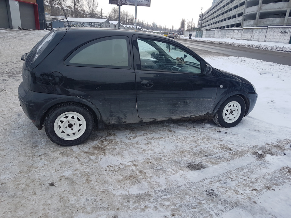 Нові колеса для зими, штампування з Opel Kadett R13 2