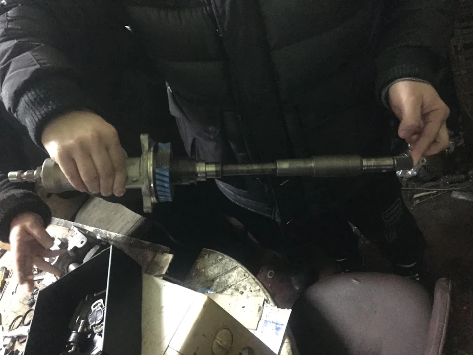 Заміна рульового валу