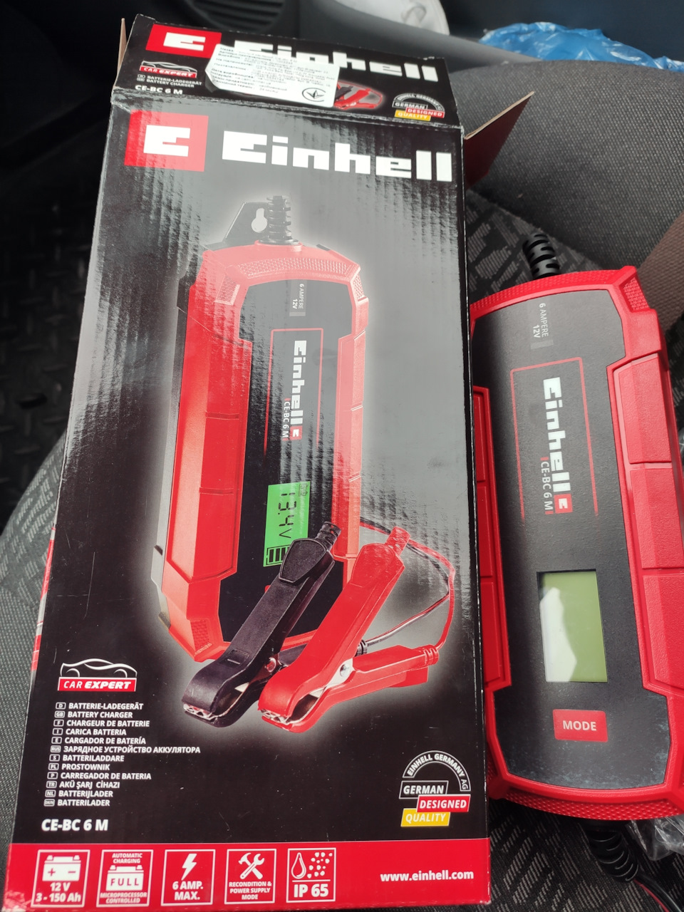Купив розумну зарядку для Акб Einhell cebc 6m 1