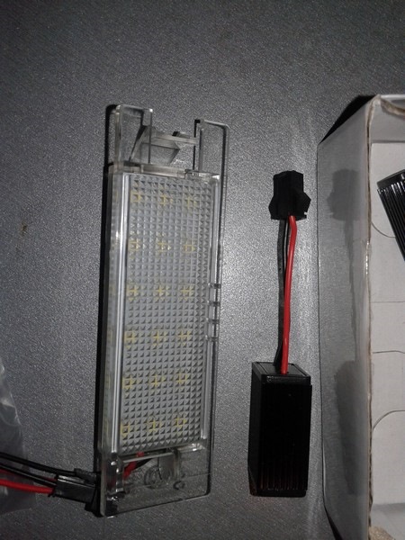 LED-підсвічування номерного знака! 3
