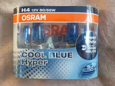 Експеримент зі світлом Osram Cool Blue Hyper 5000K 1