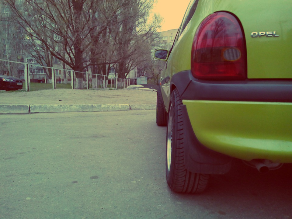 Диски OZ MSW R15 та гума Kumho 185/55 1
