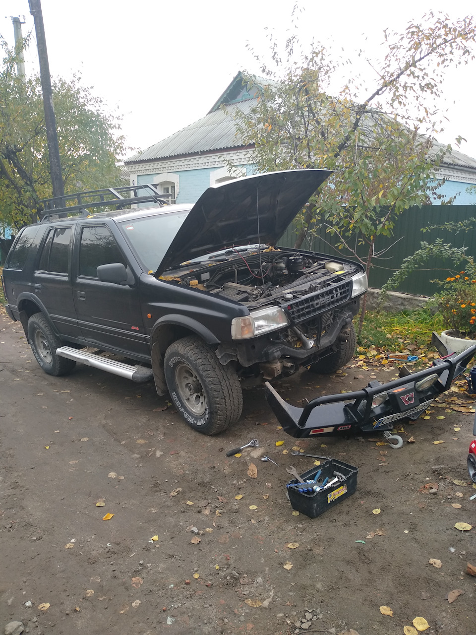 Новий бампер для ОФА 1