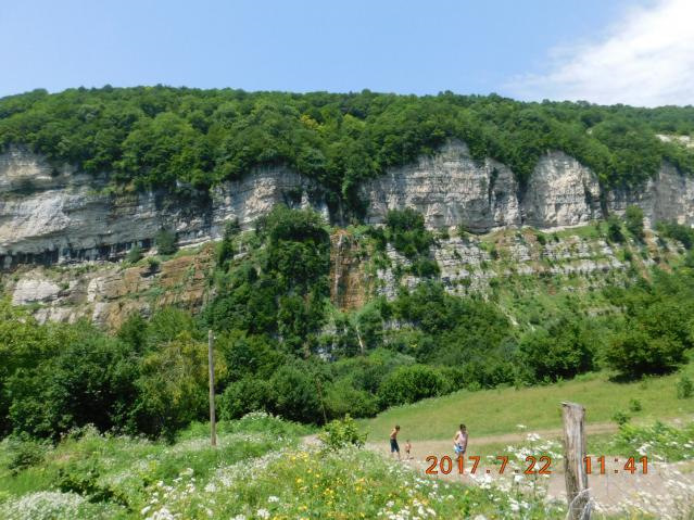 У Грузію з караваном 2017-22 липня. Водоспад Кінчха. 3