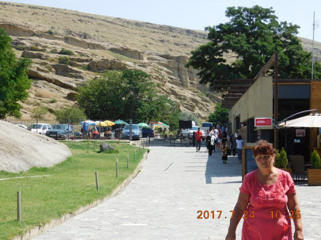 У Грузію з караваном 2017-24 липня. Уплісцихе. 4