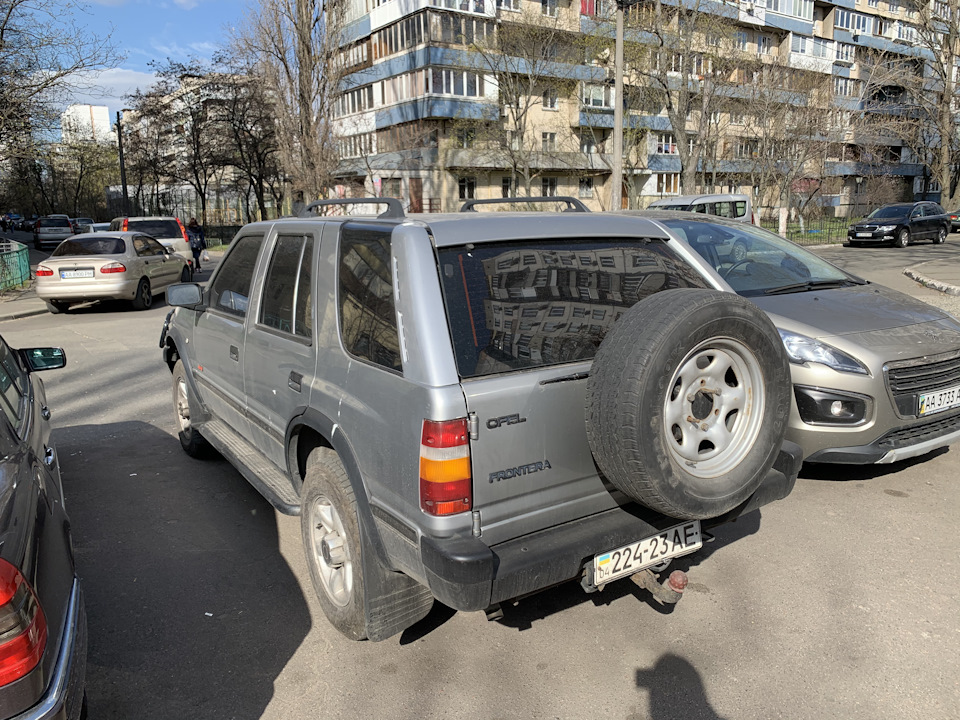 Тонування Frontera без лобового 2