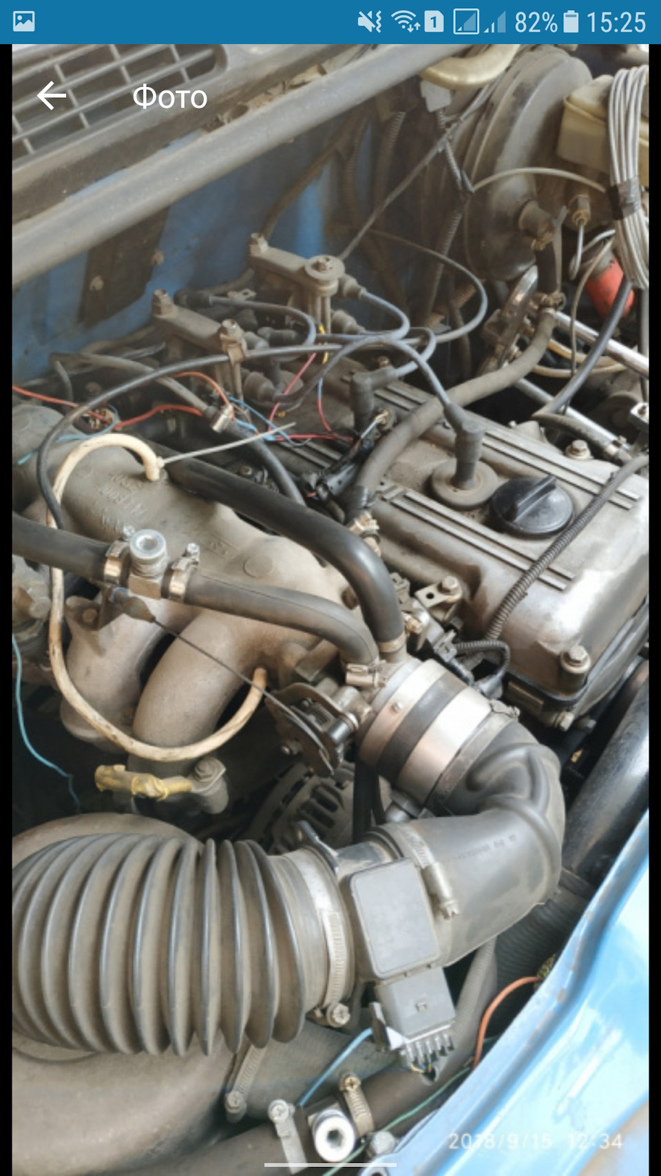 ЗМЗ-409 в Opel Frontera B (part 1) 1