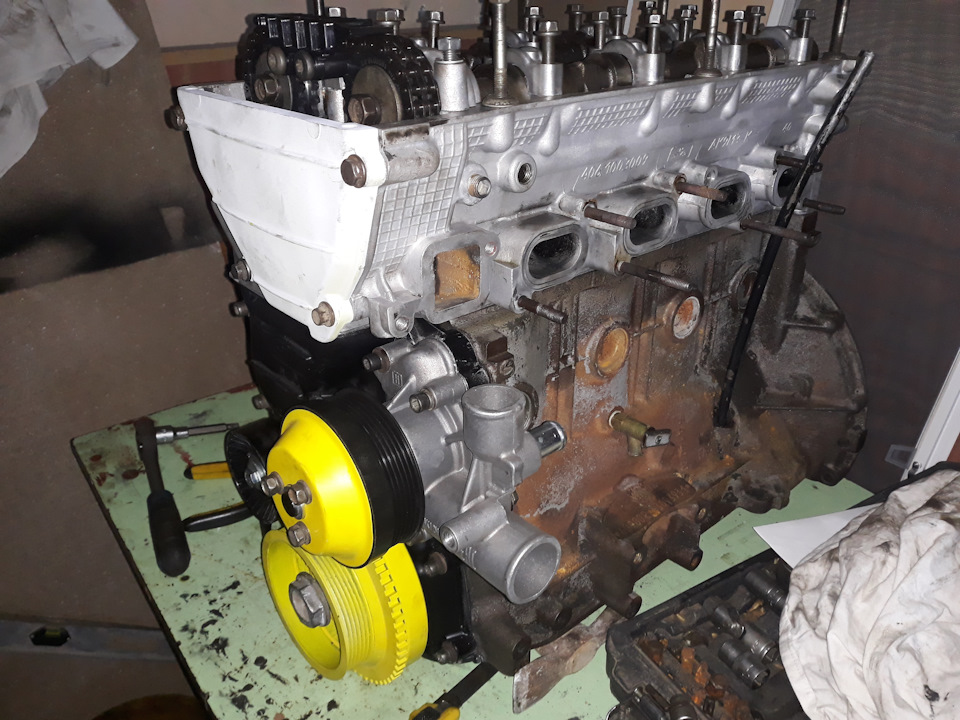 ЗМЗ-409 в Opel Frontera B (part 4) Двигун 4