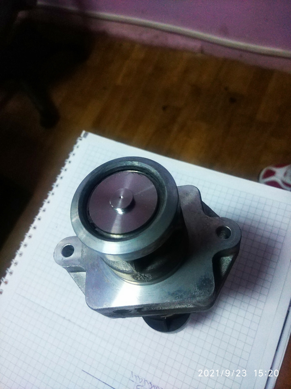 Клапан EGR чистка 3