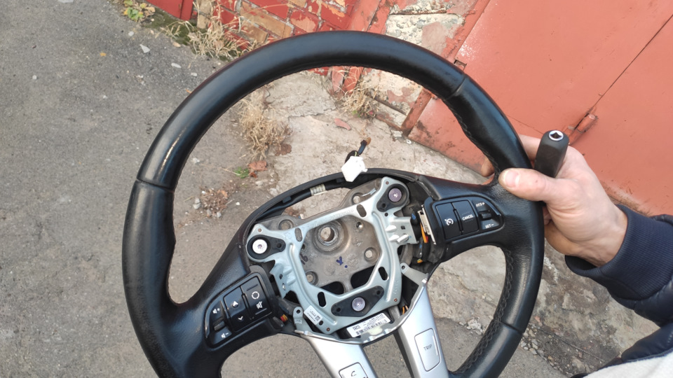 Фарбування Шкіряного керма, або як дешево зробити красиво 5