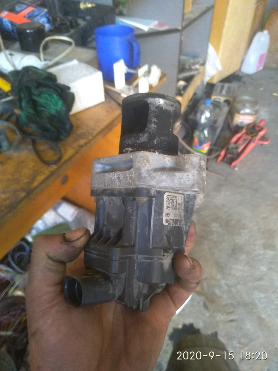 Чистка клапана ЄДР 1