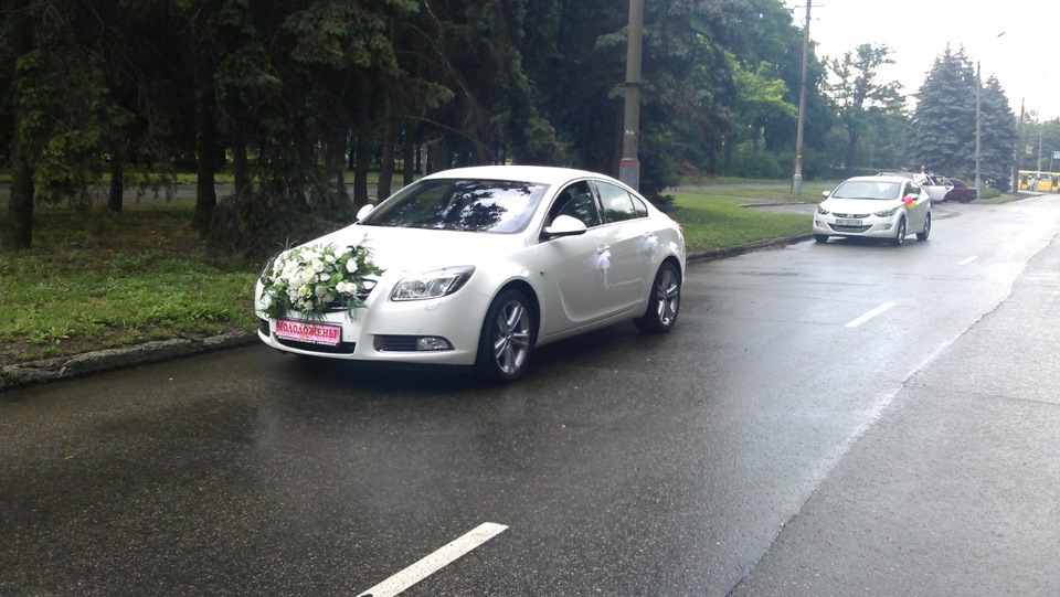 Opel Insignia як весільна машина 1
