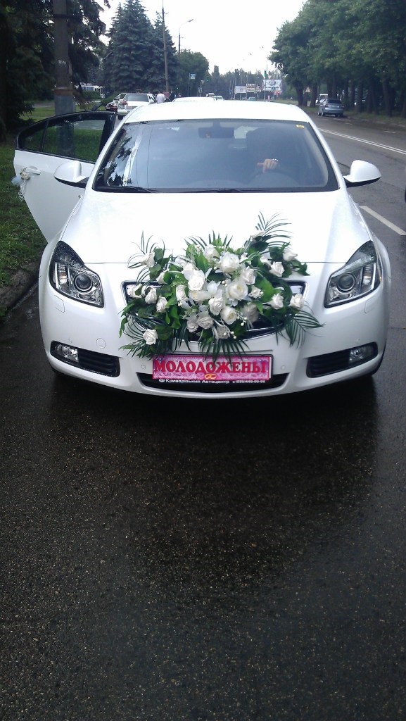 Opel Insignia як весільна машина 3